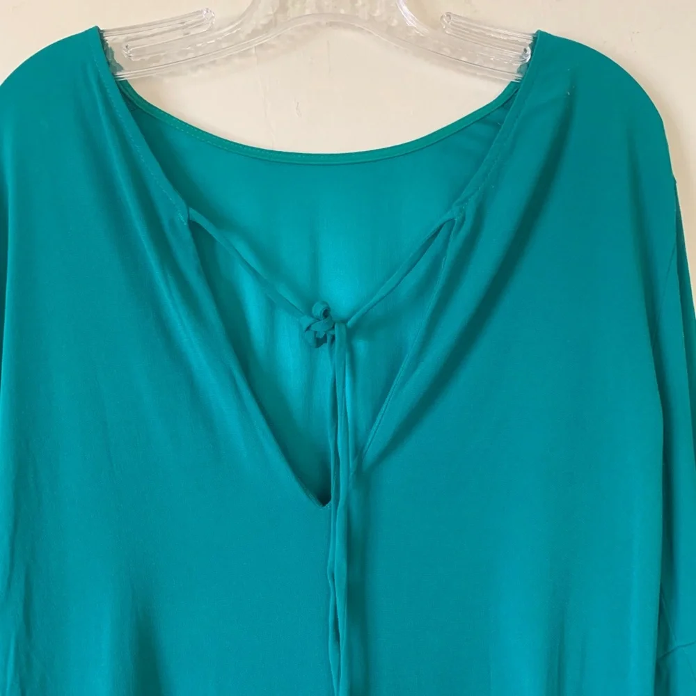 Sandro Teal Mini Dress - Picture 7 of 10